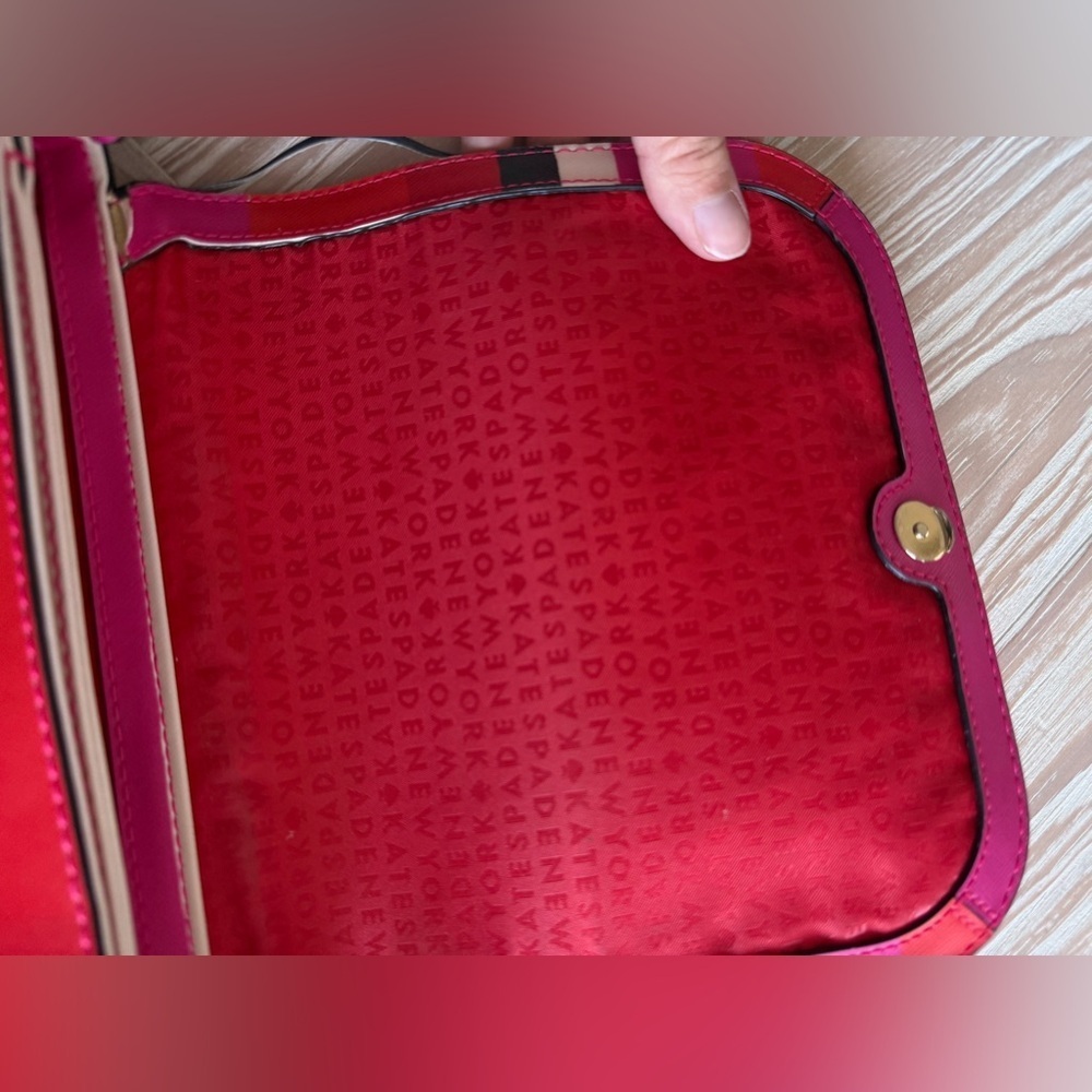 Kate Spade|Limited Edition Stacy Lauren Way Bonita Stripe Crossbody Bag•••As Is* - Picture 8 of 16